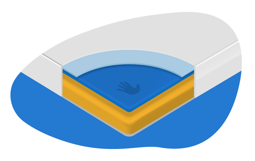 traagschuim matras